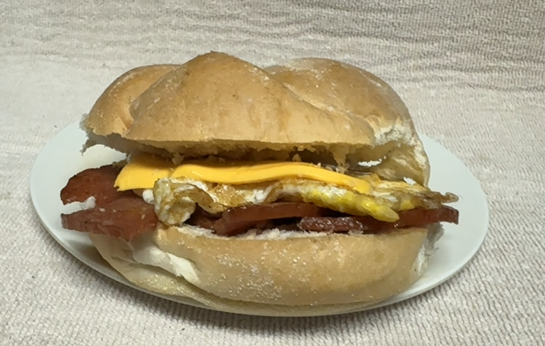 pork roll egg and cheese
